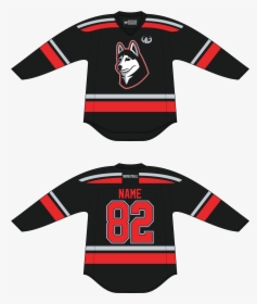 Custom Hockey Uniforms Sports Apparel Template Gallery - Ice Hockey Jersey Design, HD Png Download, Transparent PNG