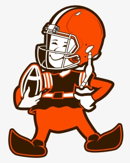 Clipart Resolution 1181*1575 - Cleveland Browns Player Cartoon, HD Png Download, Transparent PNG