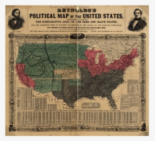 Picture - Reynolds Political Map Of The United States, HD Png Download, Transparent PNG