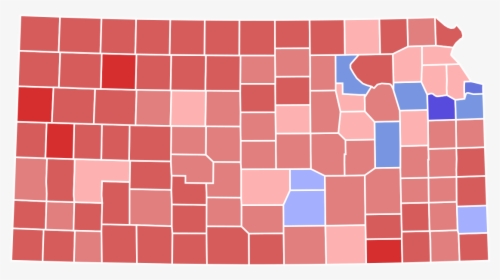 Kansas Governor Race By County, HD Png Download, Transparent PNG