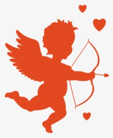 What Does Red Arrow Mean On Utorrent Png - Valentines Day Cupid, Transparent Png, Transparent PNG