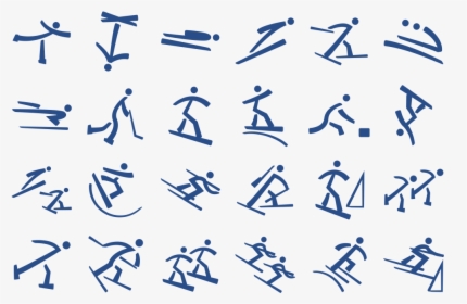 Pictogram Olympic Winter, HD Png Download, Transparent PNG