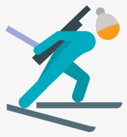 Color Icon - Cross Country Skiing Png, Transparent Png, Transparent PNG