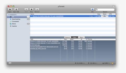 Download Utorrent Macos Free, HD Png Download, Transparent PNG