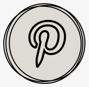 Transparent Pintrest Icon Png - Circle, Png Download, Transparent PNG