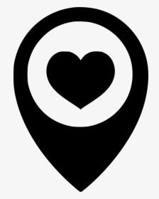 Favourite Location - Heart, HD Png Download, Transparent PNG