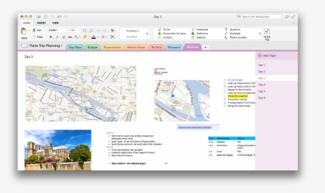 Onenote For Mac, HD Png Download, Transparent PNG