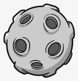 Moon, Satellite, The Sky, Space, The Galaxy, Astronomy - Space Rocks Cartoon Png, Transparent Png, Transparent PNG