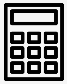 Calculator Icon Png, Transparent Png, Transparent PNG
