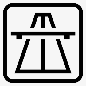 Autobahn Icon, HD Png Download, Transparent PNG