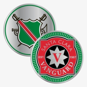 Santa Clara Vanguard Challenge Coin - Emblem, HD Png Download, Transparent PNG