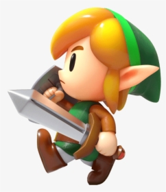 Nswitch Zeldalinksawakening Char Link Side - Link's Awakening Link, HD Png Download, Transparent PNG