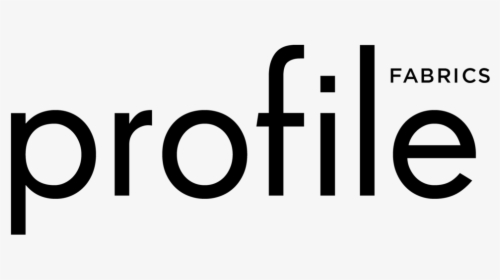 Profile Fabrics Logo-1 Black, HD Png Download, Transparent PNG