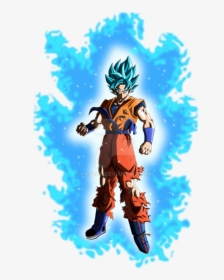 Transparent Goku Clipart - Goku Ssj Blue Dragon Ball Heroes, HD Png Download, Transparent PNG