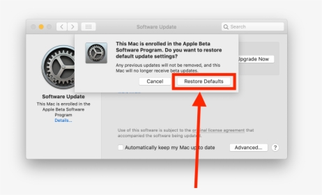 How To Remove The Macos Beta Profile - Macos Catalina Beta 5, HD Png Download, Transparent PNG