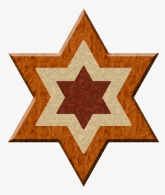 Star, Wood, Isolated, Christmas, Deco, Poinsettia - Star Of David Cartoon, HD Png Download, Transparent PNG
