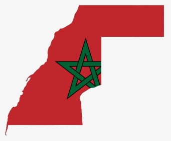 Western Sahara Flag Map, HD Png Download, Transparent PNG