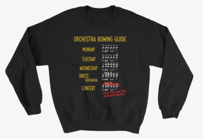 Orchestra Bowing Guide Sweatshirt - Khalid American Teen Merch, HD Png Download, Transparent PNG