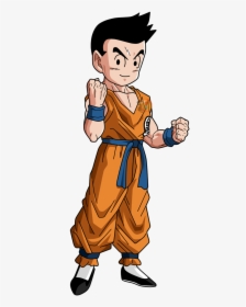 Art,eater,on,twitter - Krillin With Hair Dbs, HD Png Download, Transparent PNG