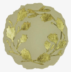 Transparent Gold Wreath Png - Motif, Png Download, Transparent PNG
