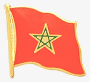 Morocco Flag Pin, Badge - Drapeau Maroc, HD Png Download, Transparent PNG