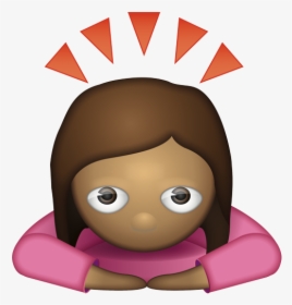 Praying Man Emoji, HD Png Download, Transparent PNG