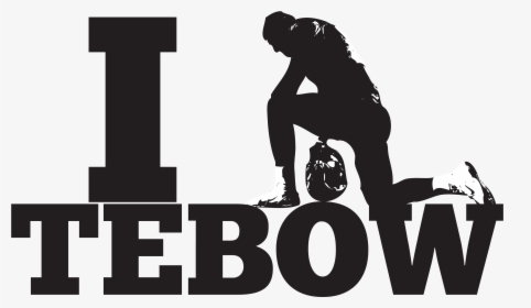 Tim Tebow Touchdown Silhouette, HD Png Download, Transparent PNG