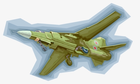 Vector Illustration Of Military Airforce Jet Airplane - Mcdonnell Douglas F/a-18 Hornet, HD Png Download, Transparent PNG