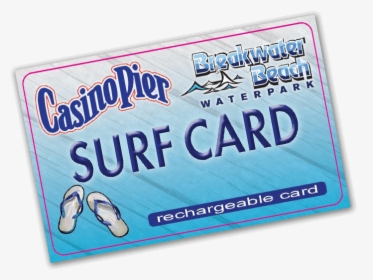 Casino Pier Breakwater Beach Surf Card - Casino Pier Surf Card, HD Png Download, Transparent PNG