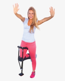 Available In The Uk - Broken Foot Knee Crutch, HD Png Download, Transparent PNG