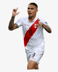 Paolo Guerrero render - Player, HD Png Download, Transparent PNG