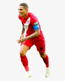 Paolo Guerrero render - Kick Up A Soccer Ball, HD Png Download, Transparent PNG