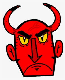 Devil Horns Png Transparent Gif - Demon Face Transparent Gif, Png Download, Transparent PNG