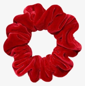 Clip Art Velvet Scrunchies Clipart - Red Scrunchie Transparent Background, HD Png Download, Transparent PNG