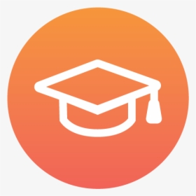 Graduation Cap Icon - Emblem, HD Png Download, Transparent PNG