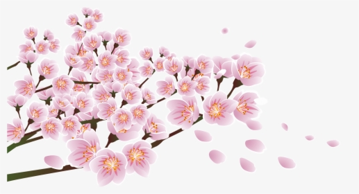 Download Flower Floral Design Blossom - 매화 복숭아 꽃 일러스트, HD Png Download, Transparent PNG