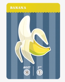 Ss Card31 Banana Rgb - Banana, HD Png Download, Transparent PNG