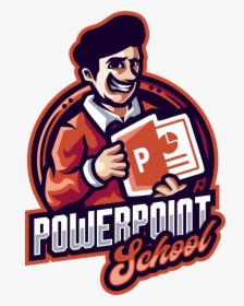 Microsoft Powerpoint , Transparent Cartoons - Powerpoint School Logo, HD Png Download, Transparent PNG