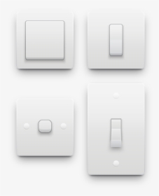 Transparent Clipart Lightswitch - Light Switch, HD Png Download, Transparent PNG