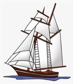 Amistad, Freedom Schooner - Tall Ship Cartoon, HD Png Download, Transparent PNG