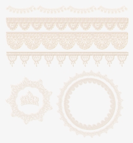 Lace Borders, Lace, Lace Wreath, Frame, Design, Vintage - D'addario Student Nylon Classical Guitar Single String, HD Png Download, Transparent PNG