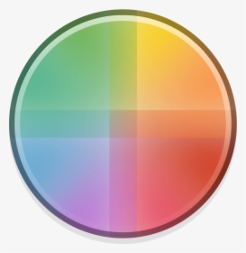 Color Wheel - Gambar Bulat Warna Warni, HD Png Download, Transparent PNG