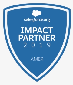 Org Impact Partner Badge - Salesforce Impact Partner 2018, HD Png Download, Transparent PNG