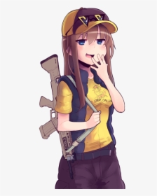 Anarcho Capitalist Anime Girl, HD Png Download, Transparent PNG