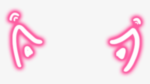 Cutesticker Soft Uwu Cute Blush Mochi Kawaii Makeup - Cat Ears Emoji, HD Png Download, Transparent PNG