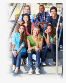 High School Students - Social Group, HD Png Download, Transparent PNG