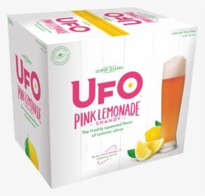 Ufo Pink Lemonade Shandy 12-pack Bottles, Pdf - Ufo Pink Lemonade Shandy Calories, HD Png Download, Transparent PNG