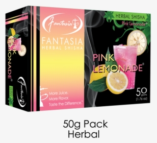 Fantasia Pink Lemonade Shisha 50g - Fantasia Hookah Tobacco Pink Lemonade, HD Png Download, Transparent PNG