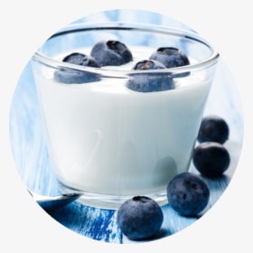 Yoghurt Met Blauwe Bessen, HD Png Download, Transparent PNG