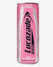 Lucozade Energy - Pink Lemonade - Lucozade Pink Lemonade Can, HD Png Download, Transparent PNG